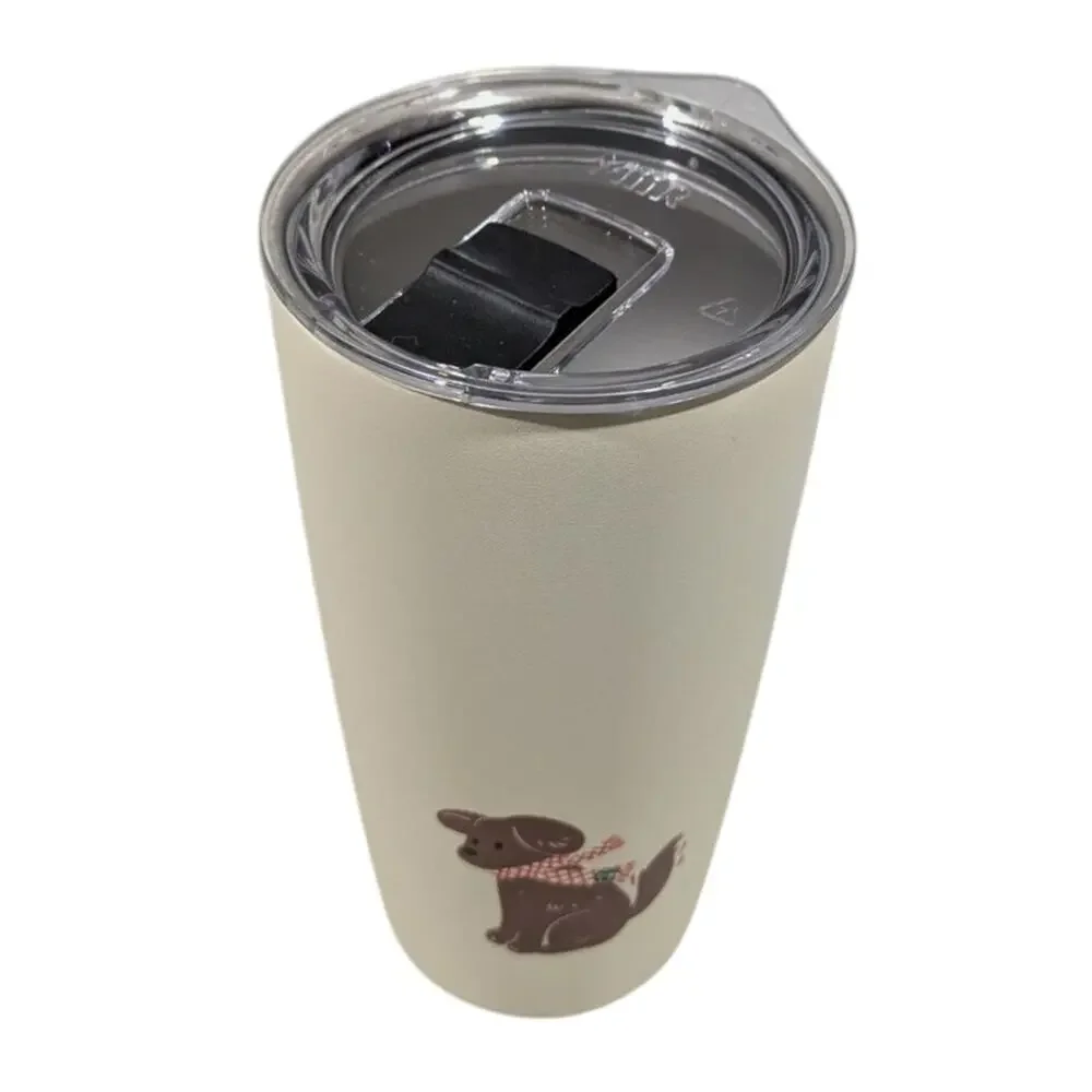 Starbucks x MiiR 2025 Holiday Puppy Tumbler 16oz Limited Edition Stainless Steel - Picture 5 of 10